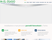 Tablet Screenshot of imelosasio.it